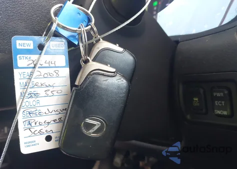 2008 Lexus Is 350 z USA, uszkodzony, nr VIN JTHBE262985020596